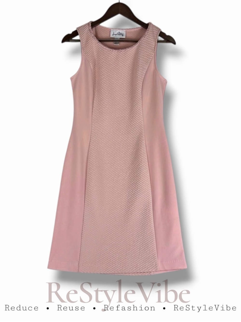 JOSEPH RIBKOFF Women’s Size 6 Dress Knee Length Sleeveless Sheath Style Pink